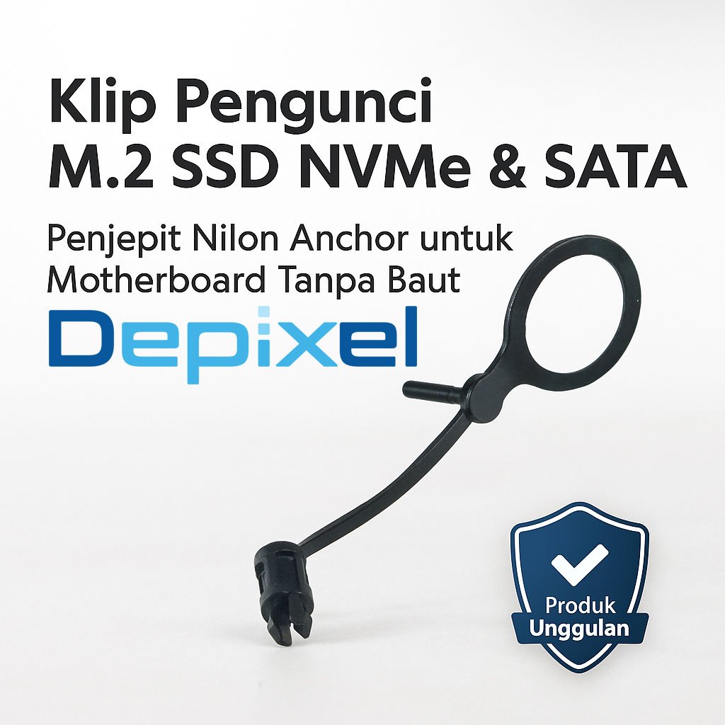 Klip Pengunci M.2 SSD NVMe & SATA – Penj