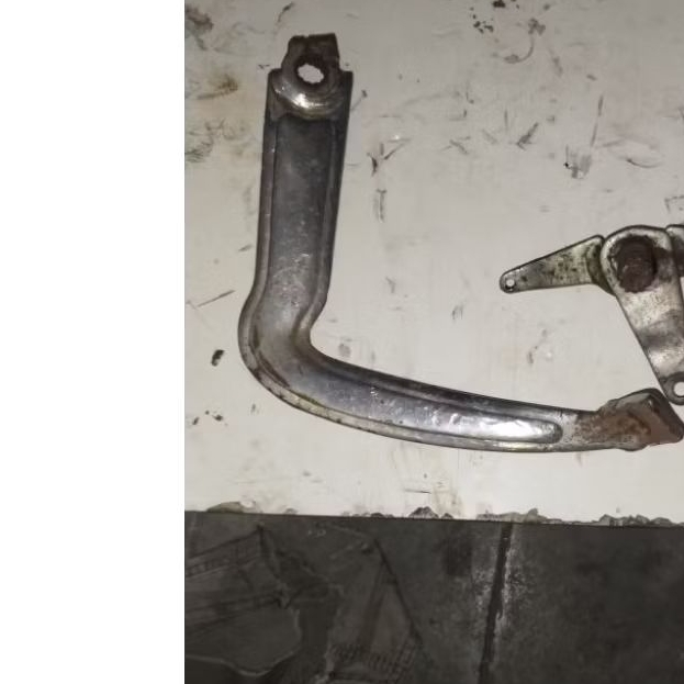 pedal rem double disk satria 2tak