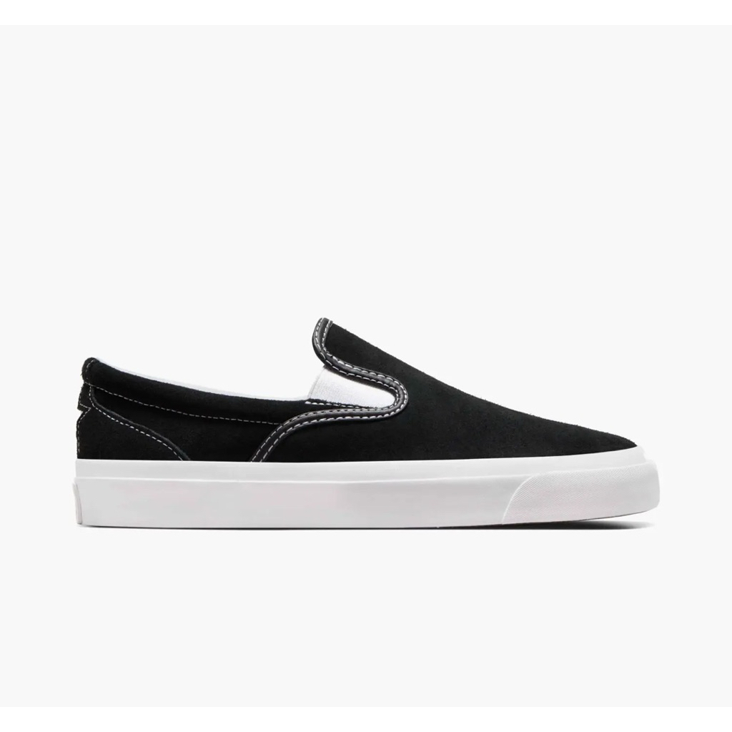 CONVERSE CONS ONE STAR CC SLIP PRO BLACK/WHITE SUEDE