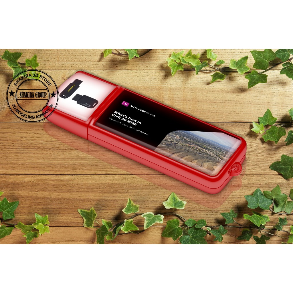 FD32GB Autodesk Civil 3D 2026 bonus AutoCAD plus Video Tutorial Masterclass