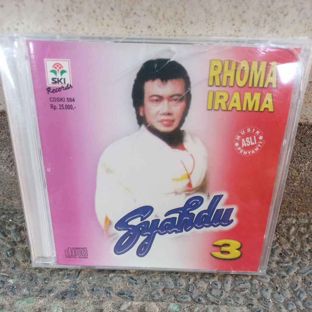 cd musik rhoma irama - syahdu 3 album