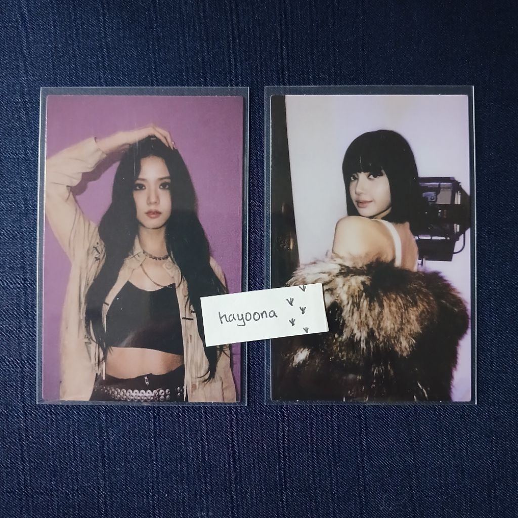 BLACKPINK “THE ALBUM” 3 ver. | Jisoo Lisa | Photocard (PC)
