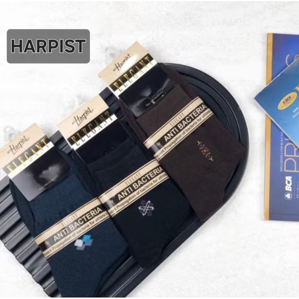 Kaos Kaki Kantor HARPIST Elegant Anti Bakteri Panjang 3/4
