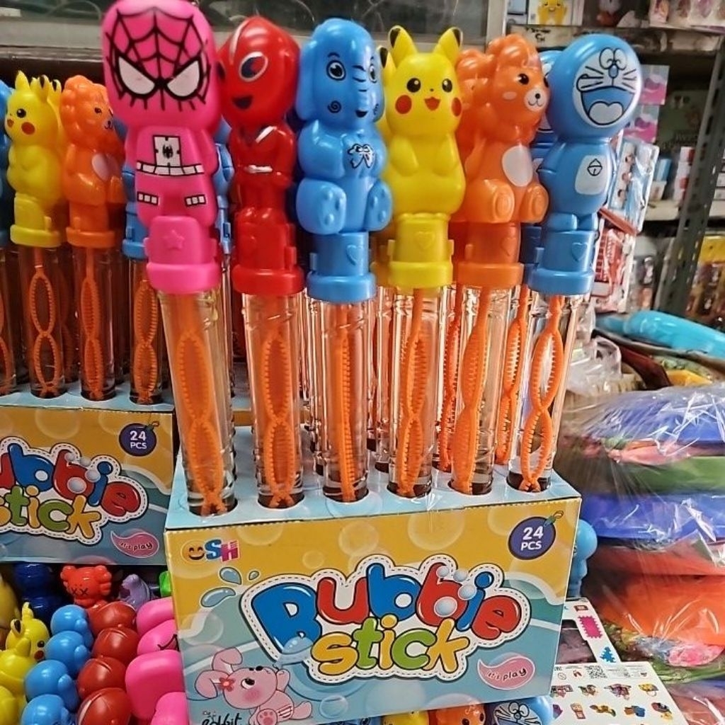 Mainan Anak Gelembung Sabun botol karakter 1pcs