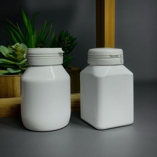 Botol Kapsul 60 ML Putih / Botol Obat isi 60 / Botol Kapsul