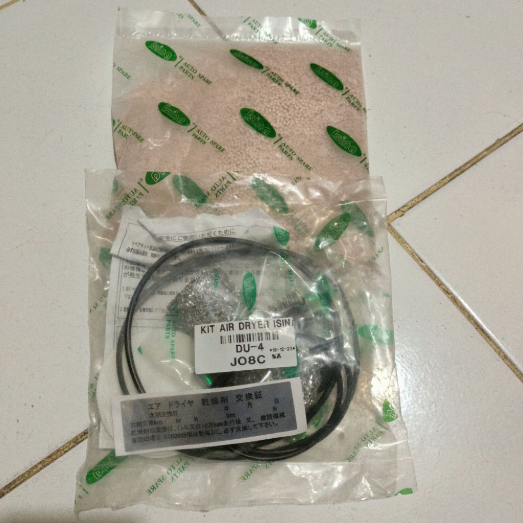 REPAIR KIT AIR DRYER ISINA HINO 500 LOHAN JO8C  DU-4 AIR DRYER KIT
