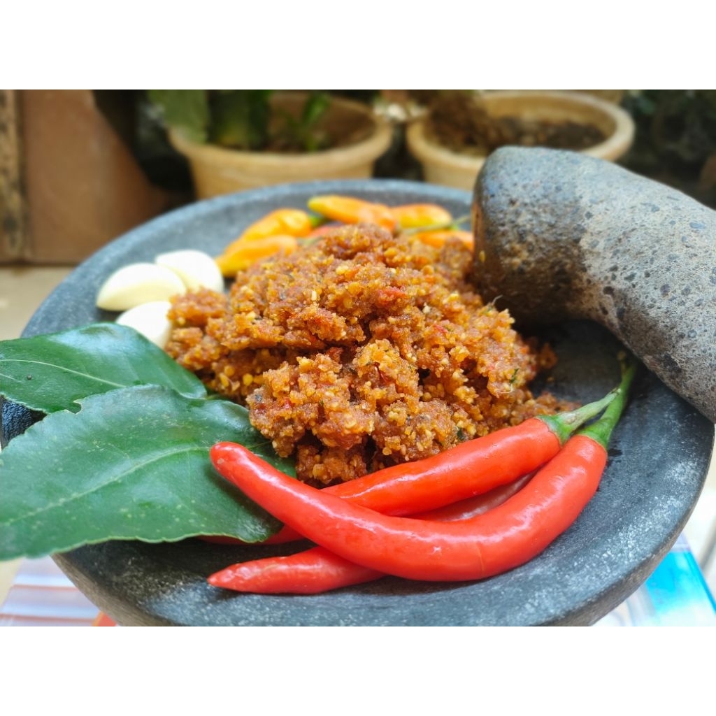 

Sambal Pecel Kemasan Ekonomis 250 Gram