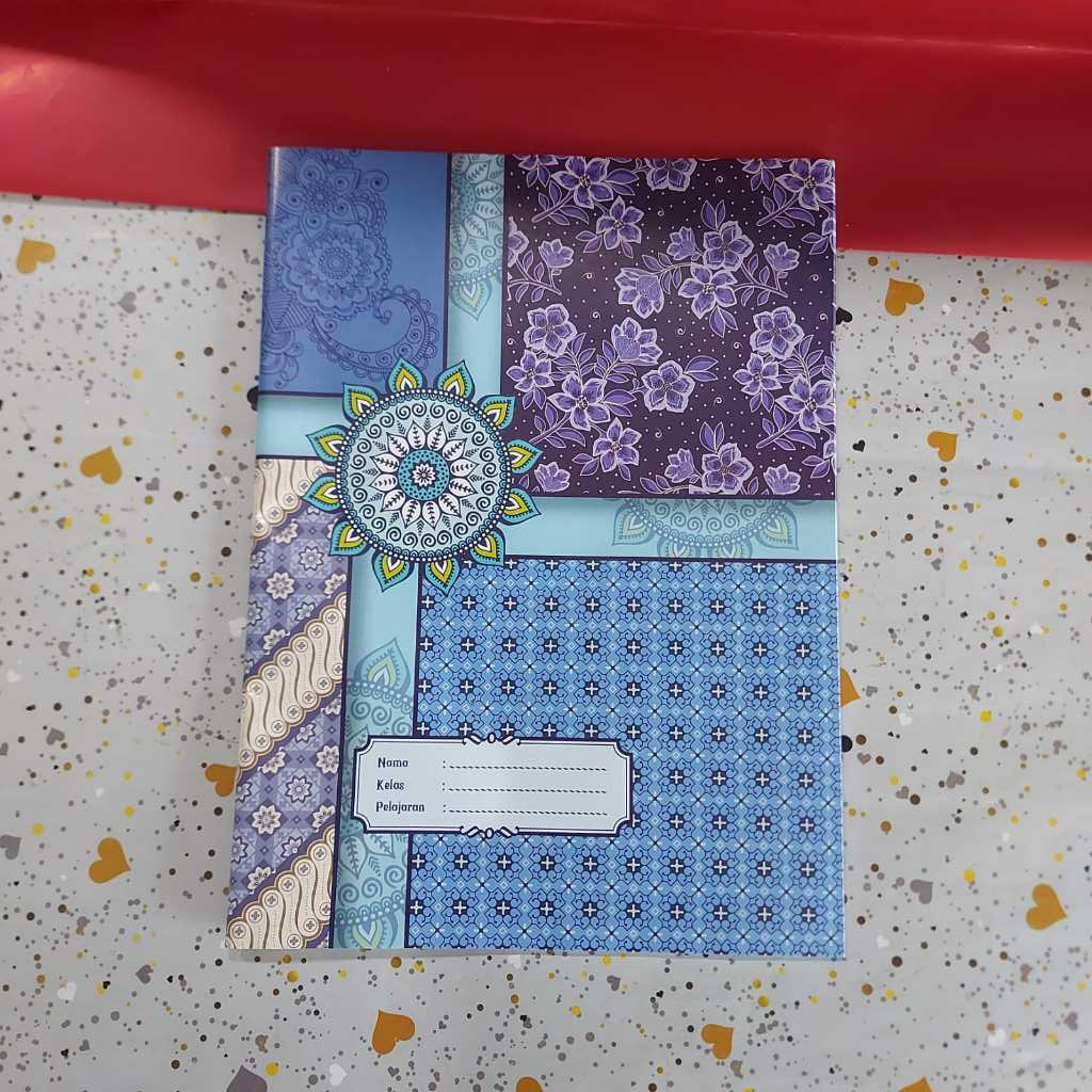 

Sampul Buku Kwarto Simpaty | Sampul Batik | Lestari Stationery