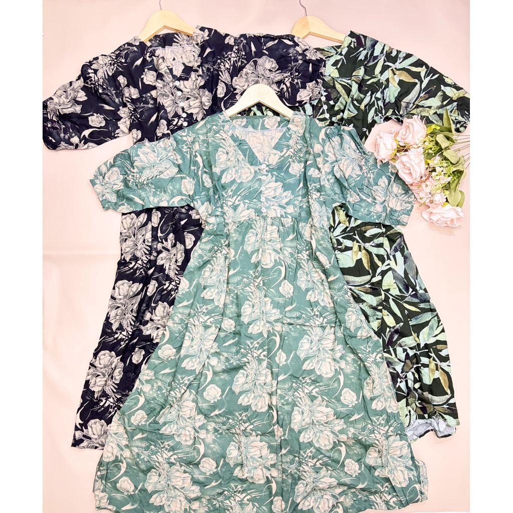 Homedress Elena daster kekinian nyaman adem