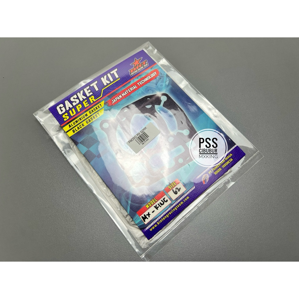 GASKET PAKING BRT BLOK HEAD MX KING PACKING ATAS BAWAH BRT BORE UP 62 MM