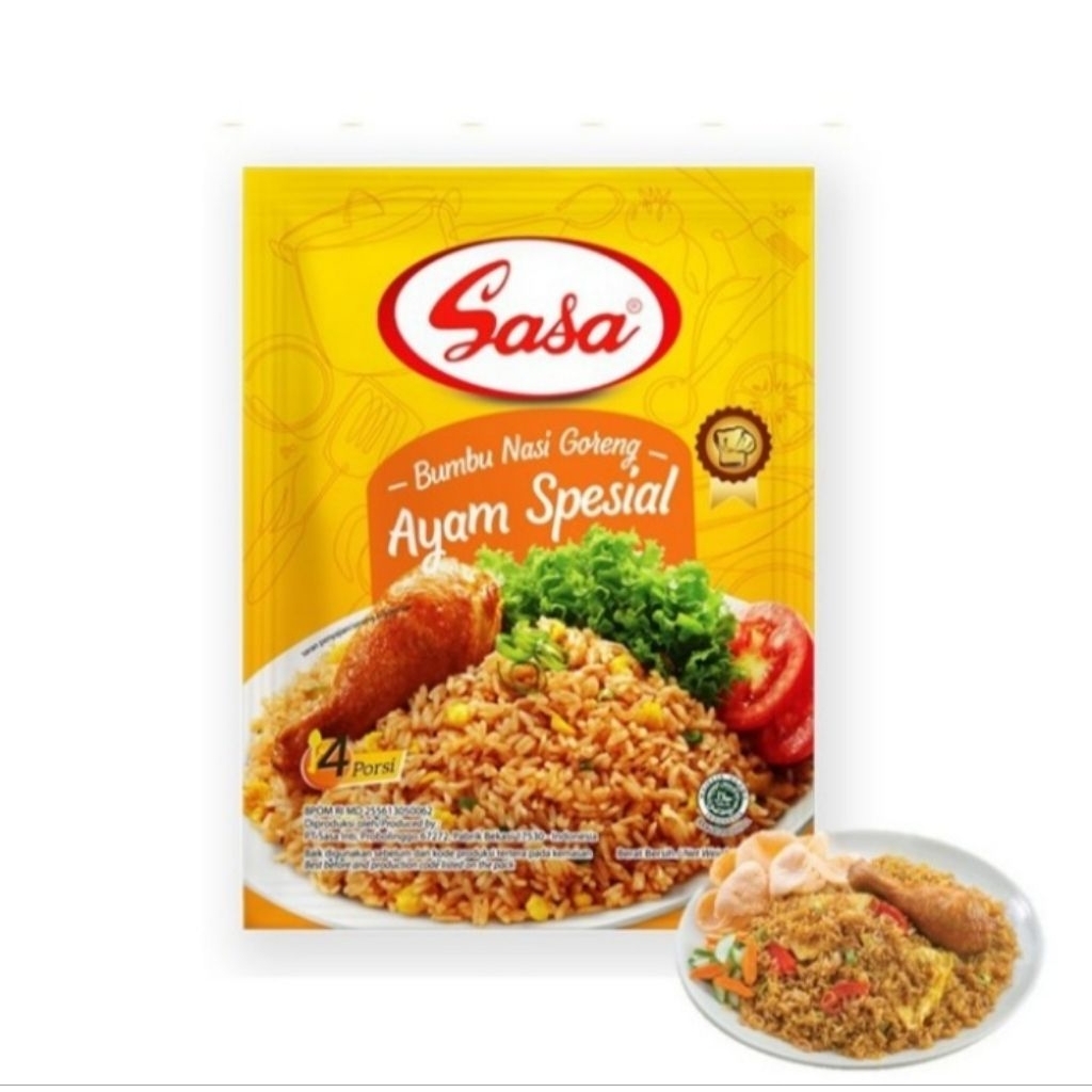 

Sasa Bumbu Nasi Goreng Ayam Spesial 20 gr