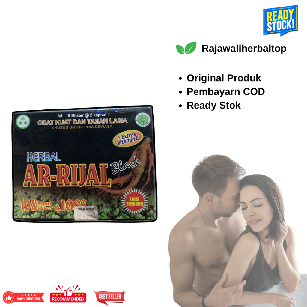 Ar-Rijal Black Box Kapsul Original