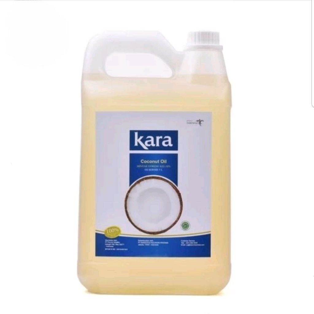 

Kara minyak goreng kelapa murni coconut cooking oil 5 liter jerigen