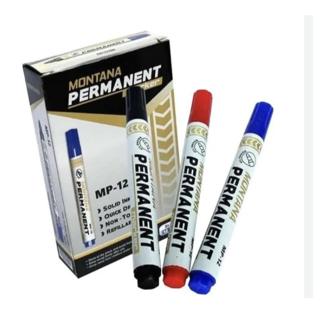 

KYK MONTANA SPIDOL PERMANENT HITAM MERAH BIRU SPIDOL PERMANENT MONTANA