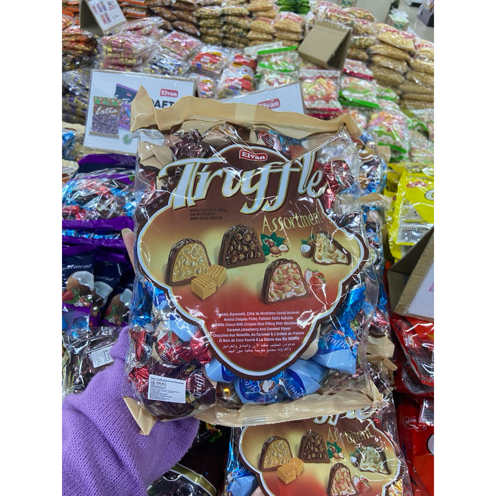 

Coklat Turki Halal Original Elvan Truffle 1kg