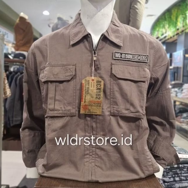 KEMEJA JAKET PRIA BRAND WATCHOUT ORIGINAL