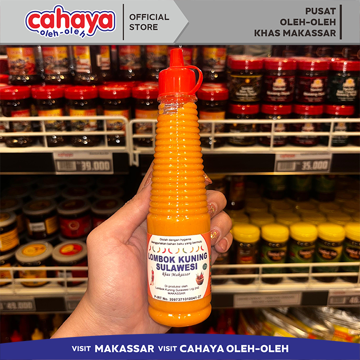 

Sambal / Lombok Kuning Sulawesi Oleh Oleh Khas Makassar 140ml