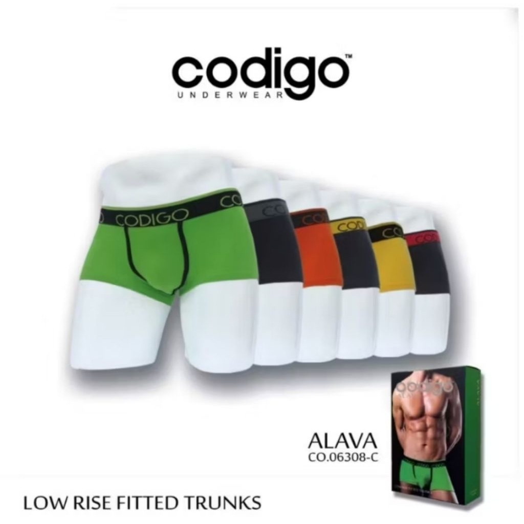 (Khusus Batam) CODIGO ALAVA CELANA DALAM BOXER PRIA 3 Pcs