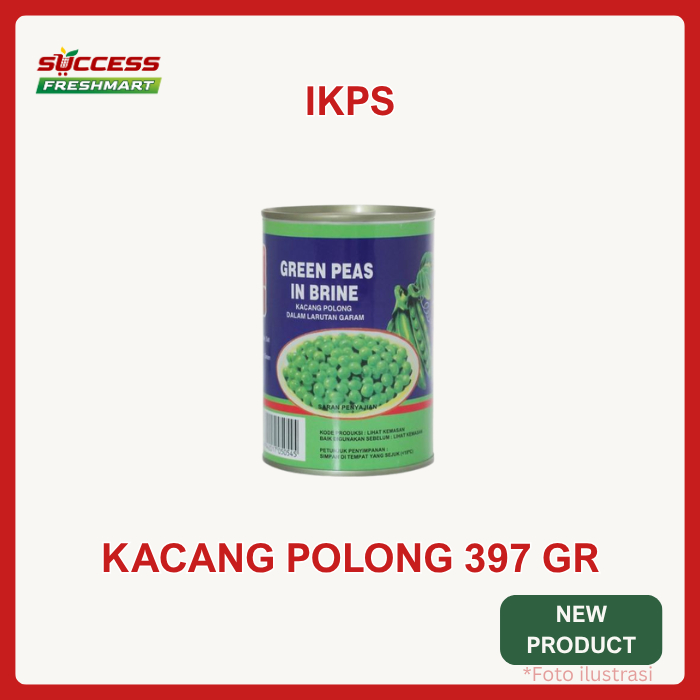 

IKPS Kacang Polong 397 Gram