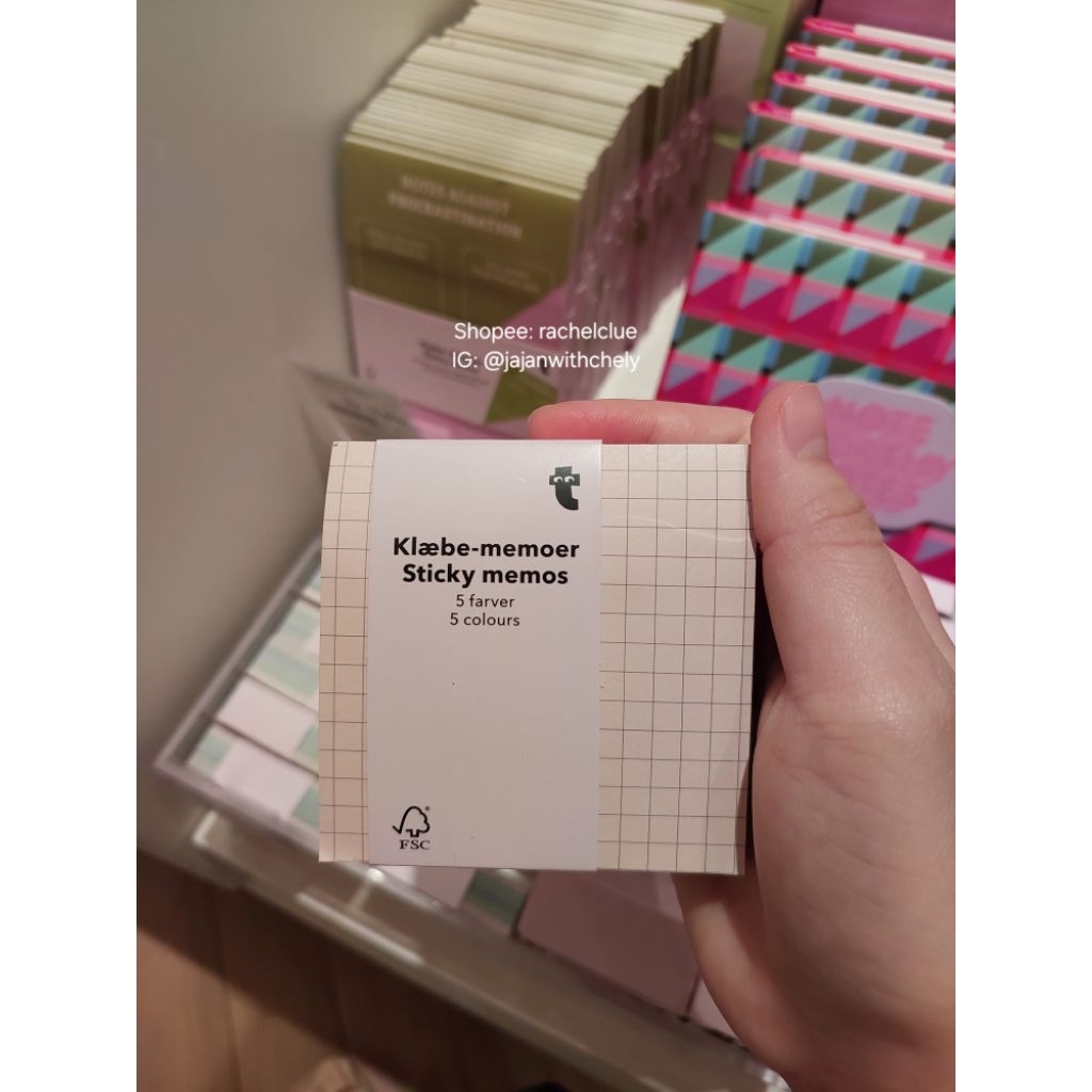 

JASTIP FLYING TIGER STICKY NOTES BLOCK 5 WARNA