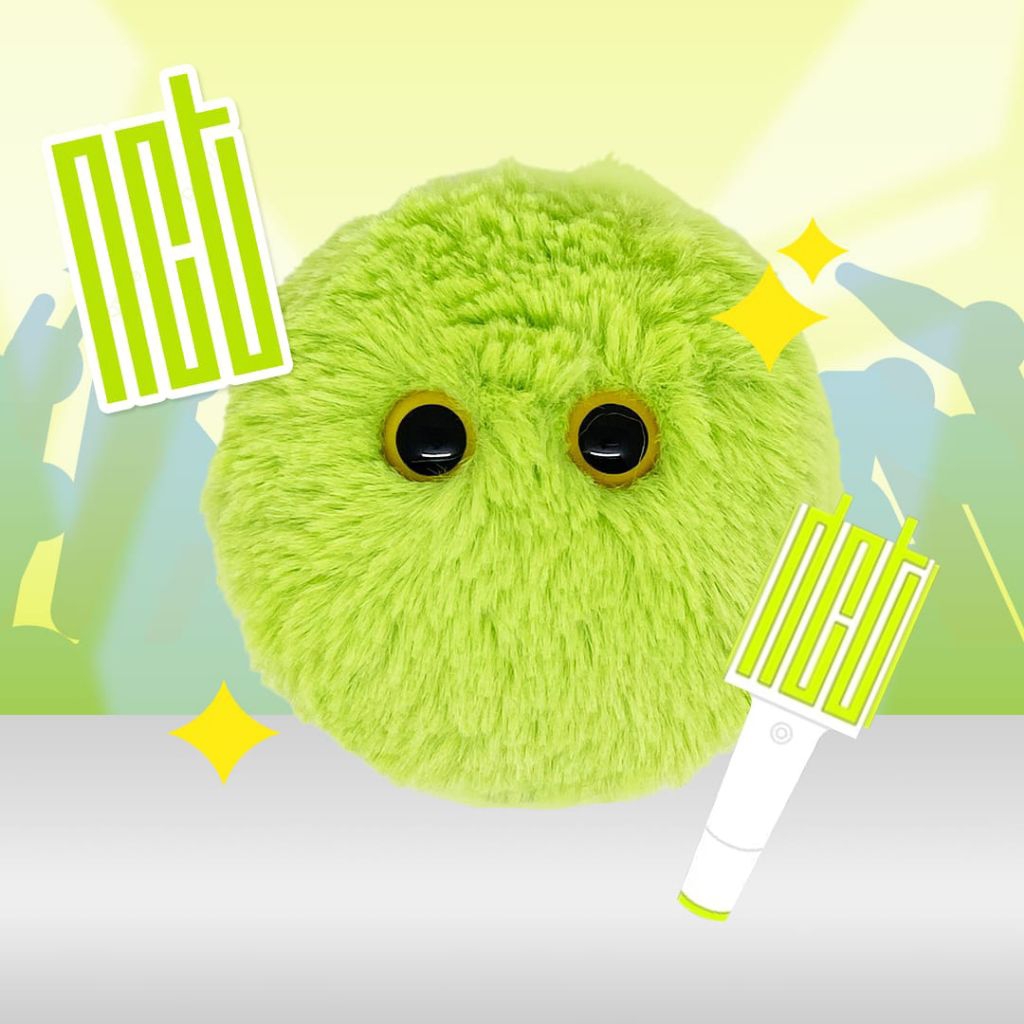 Jimo Pet Fandom Colour NCT - Stressball - Anxiety Buddy Mental Health Toys - Worrypet - Bag Charm