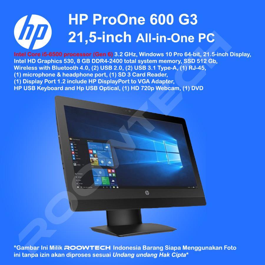 All In One PC Hp Core I5 8Gb SSD 512Gb Garansi 1Tahun