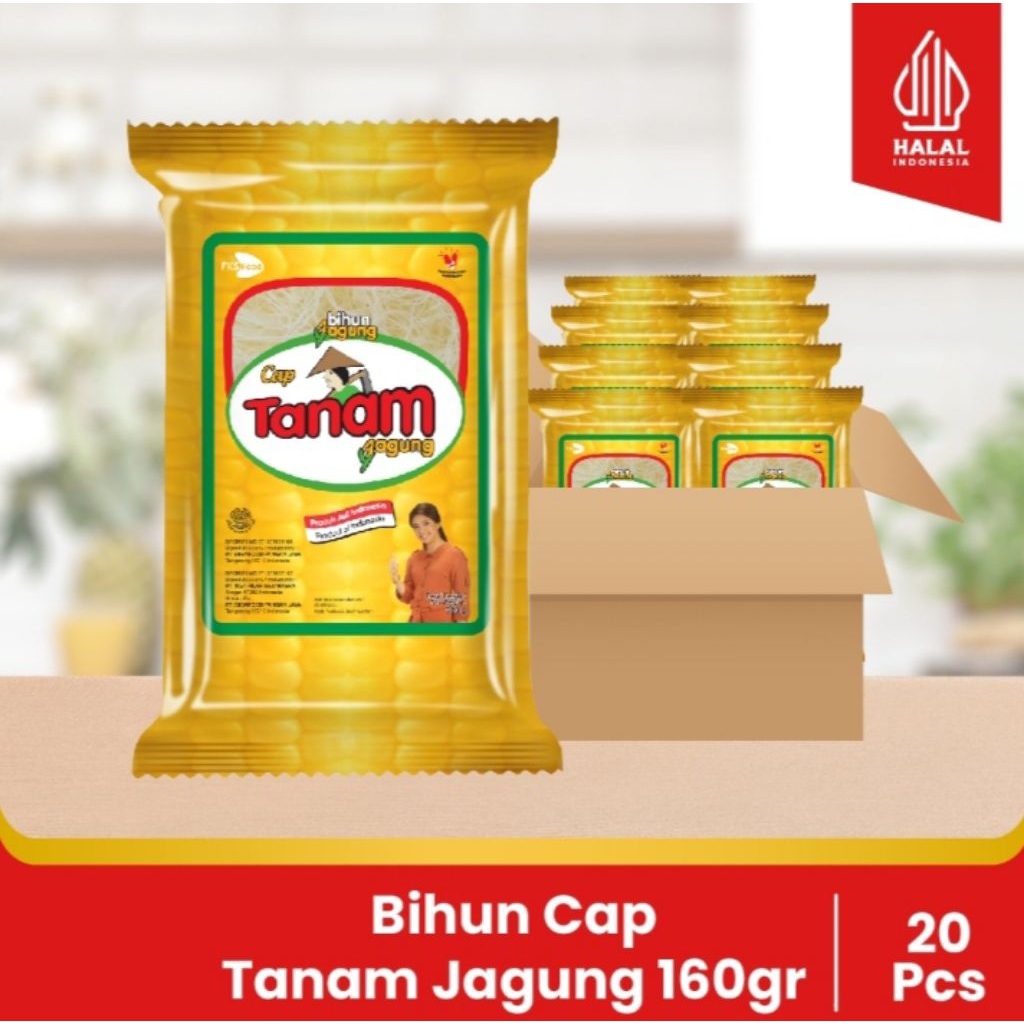 

bihun cap tanam jagung - 1 bal - 20 pcs - 160gr