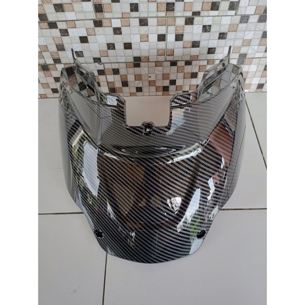 COVER TANKI DAN TUTUP MESIN SCOOPY FI NEW 2017 2018 2019 2020 CARBON CLUP