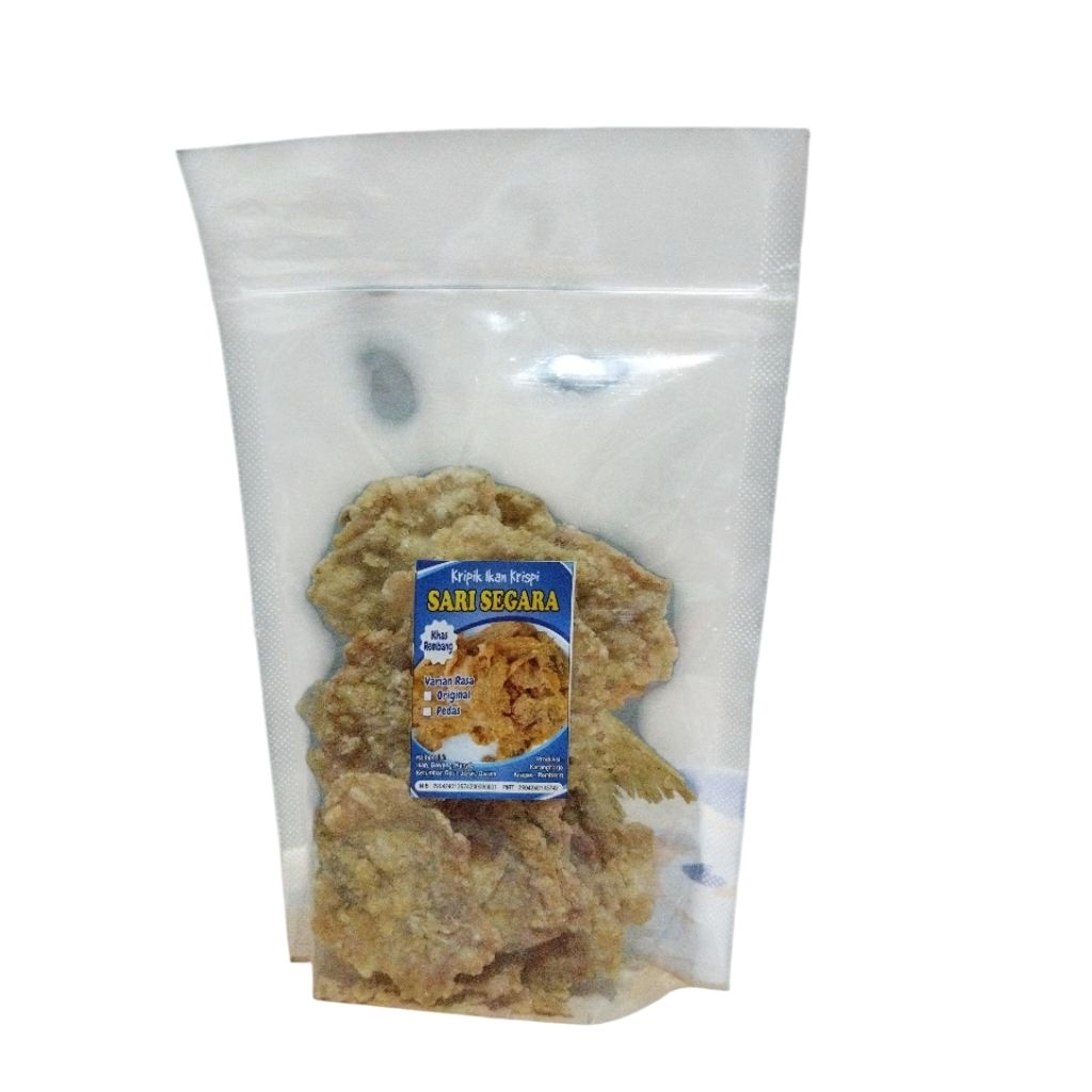 

kripik ikan 100 gram