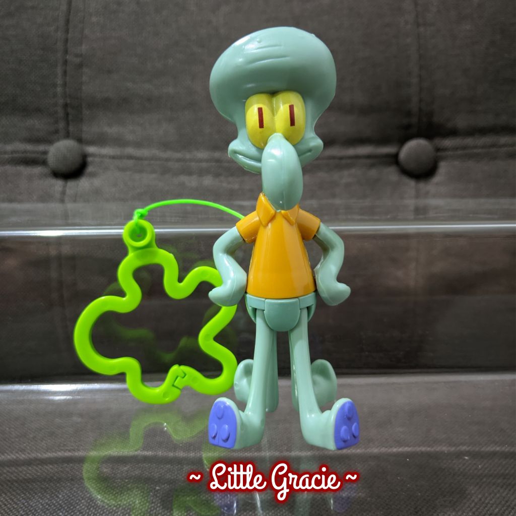 Chaki Meal KFC Mainan Spongebob SquarePants 2015 Figure Merchandise : Squidward Tentacles
