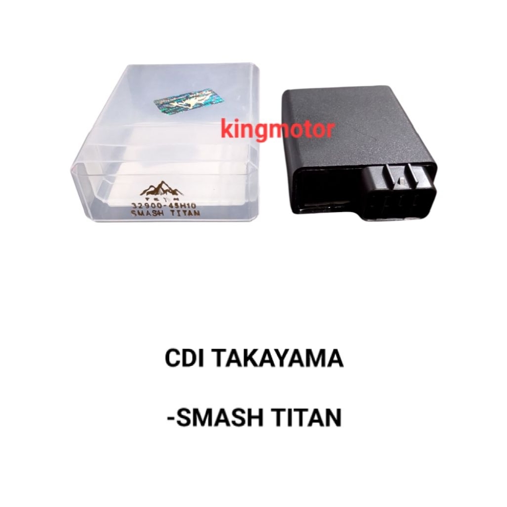 CDI UNIT ASSY TAKAYAMA SMASH TITAN ORI TAKAYAMA