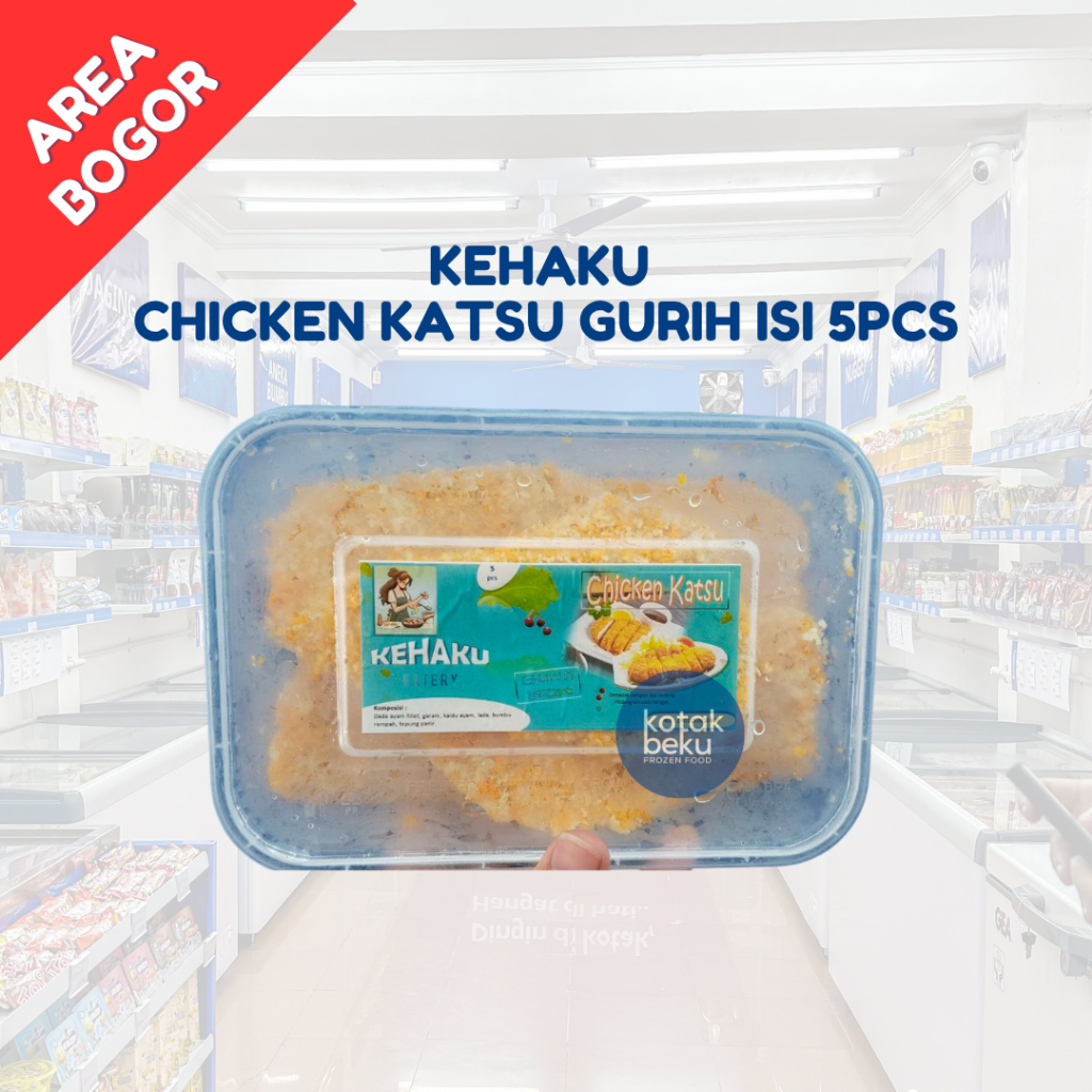 

KEHAKU CHICKEN KATSU GURIH ISI 5PCS