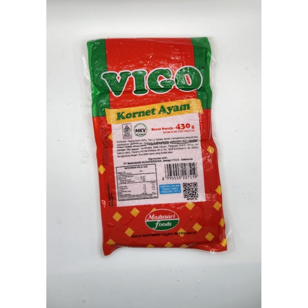 

Vigo Kornet Ayam 450gr