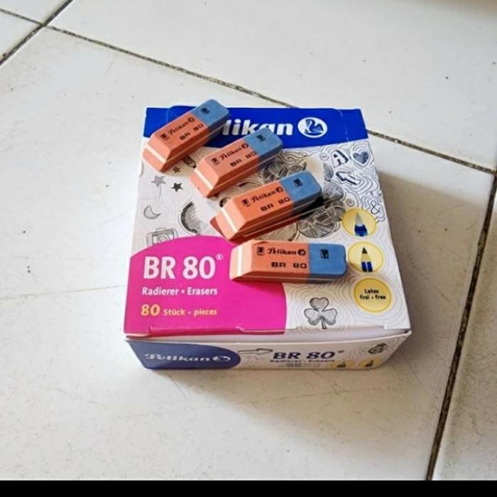 

Penghapus pelikan BR80 ( 1 box : 80 pcs )