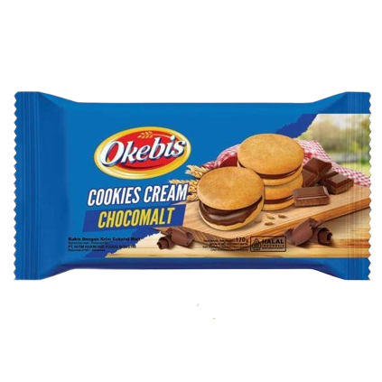 OKEBIS COOKIES CREAM CHOCOMALT 170 GR 8997028380929