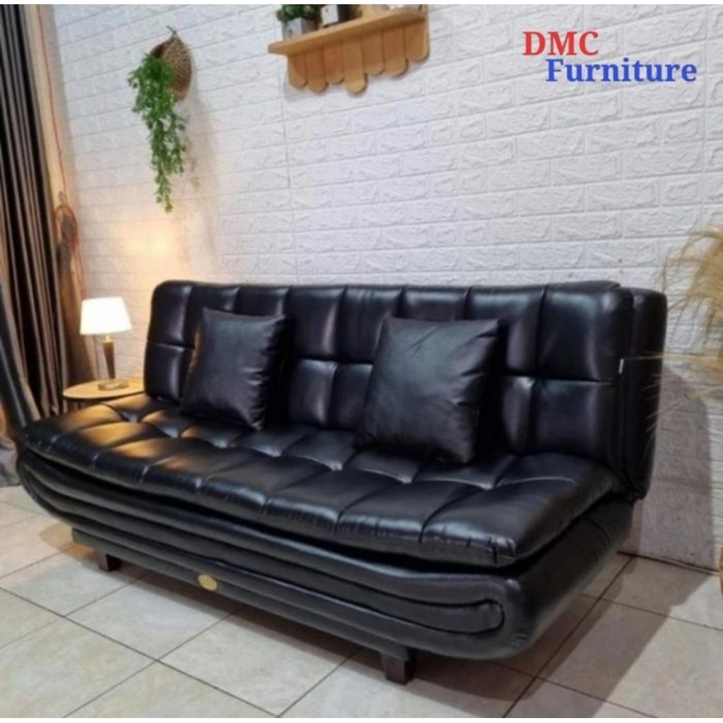 Sofabed 180 cm sofa santai sofa bed premium sofa ruang tamu sofa ruang tv sofa kain oscar sofa malas