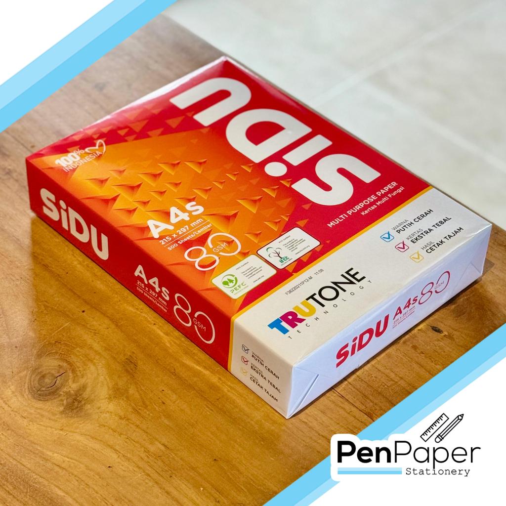 

Kertas HVS A4S 80gr Putih Sinar Dunia SIDU