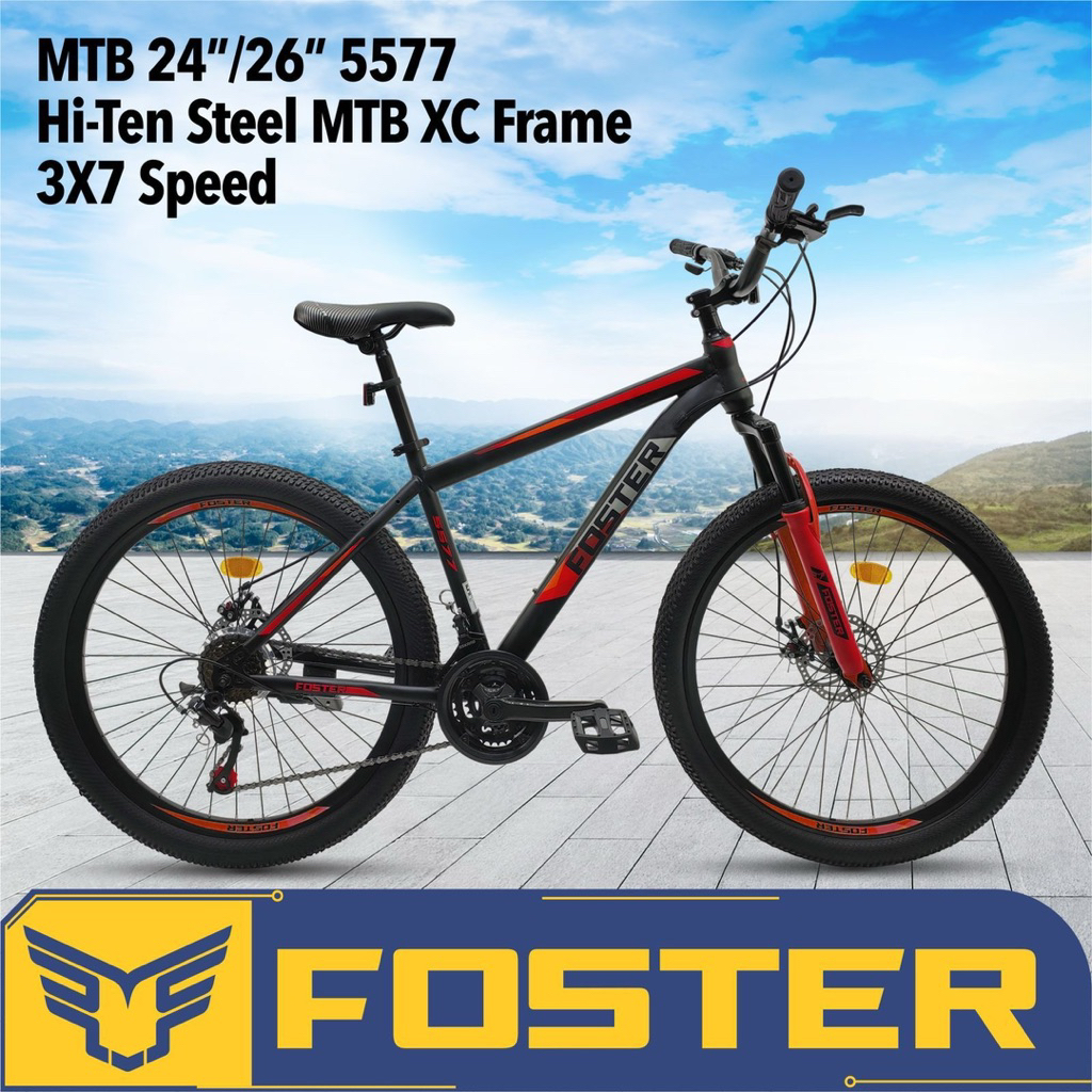 SEPEDA GUNUNG DEWASA MTB FOSTER 24/26 5577