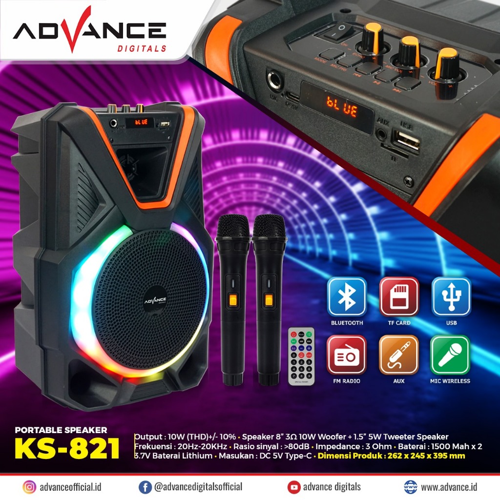 SPEAKER KS - 821 ADVANCE