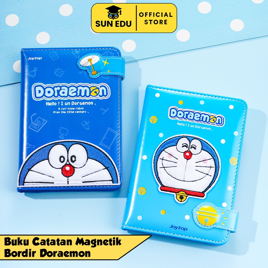 

Buku Diary Mini Magnetik Motif Doraemon Binder Aesthetic Glossy / Binder Printing Maghnet Motif Doraemon