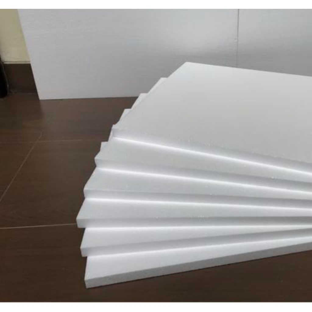 

D (D18) PAPAN STEROFORM GABUS LEMBARAN 4 CM KUALITAS MEDIUM