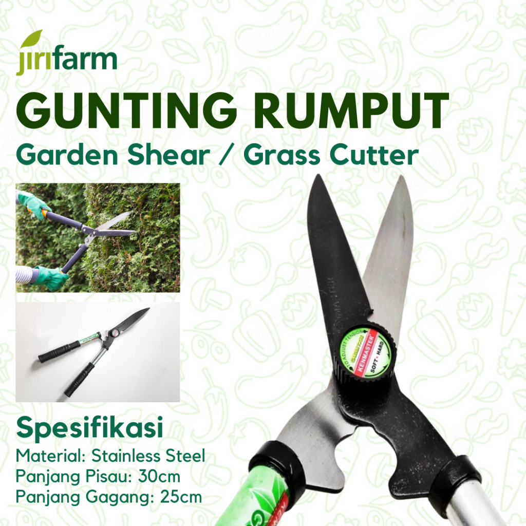 JIRIFARM - Gunting Rumput Dahan Ranting Pagar Kebun