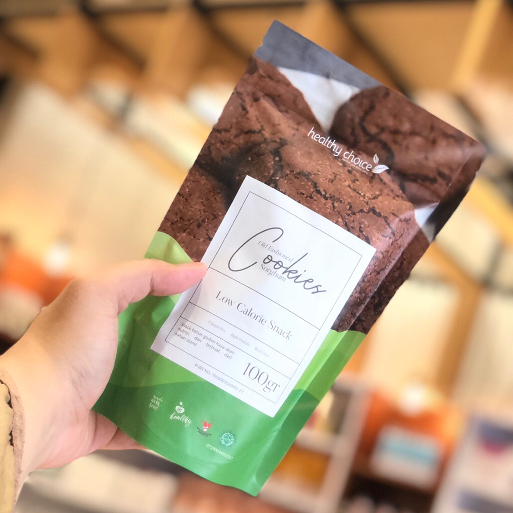 

Healthy Choice Old Fashioned Cookies Sorghum 100gr | Cookies Sehat Untuk Diet | Low Calories Snack