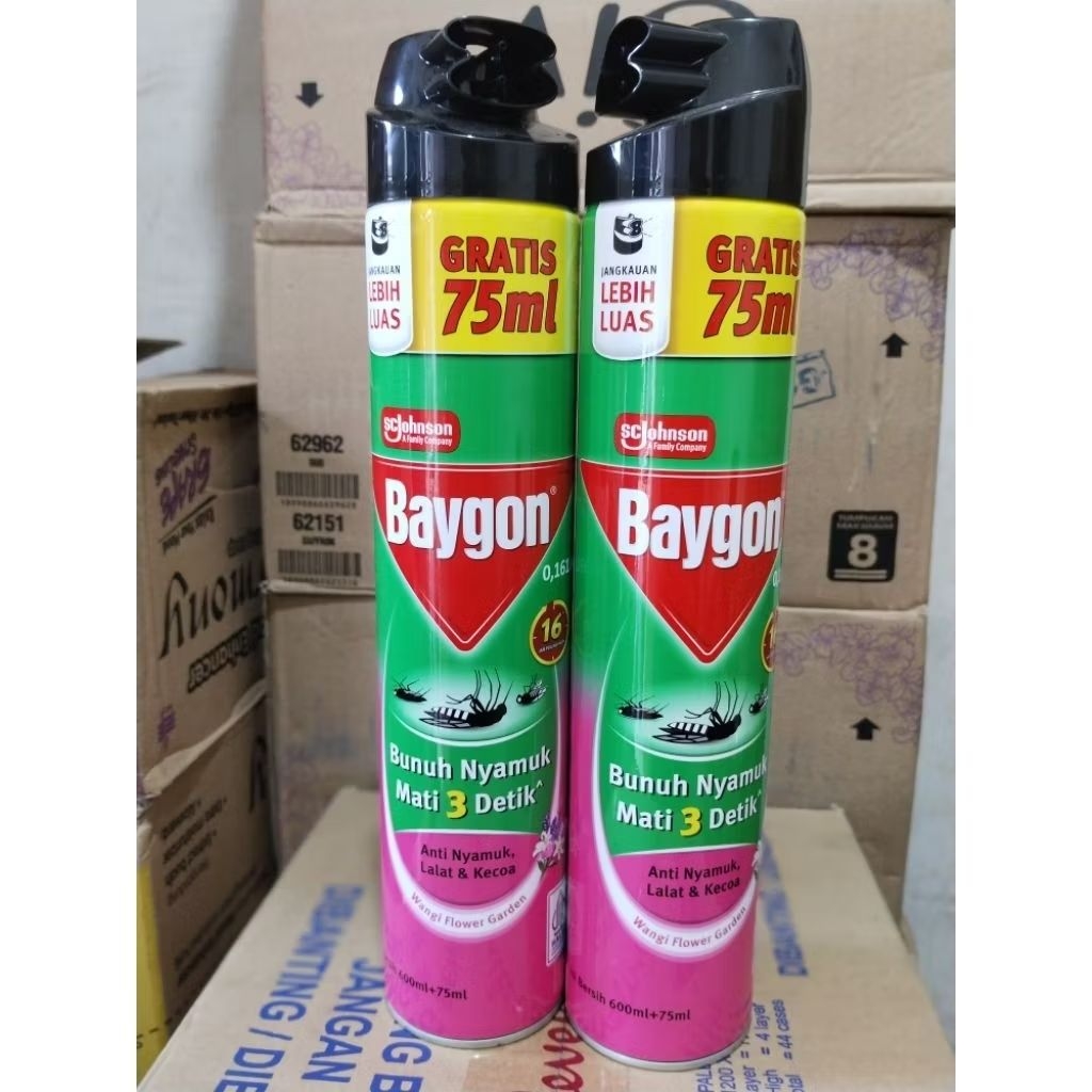 BAYGON 600+75ML / BAYGON SEMPROT 650ML +75ML