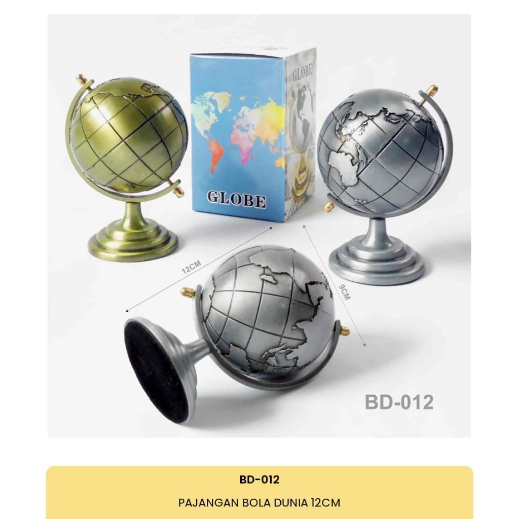 pajangan bola dunia/miniatur bola/bola dunia/globe