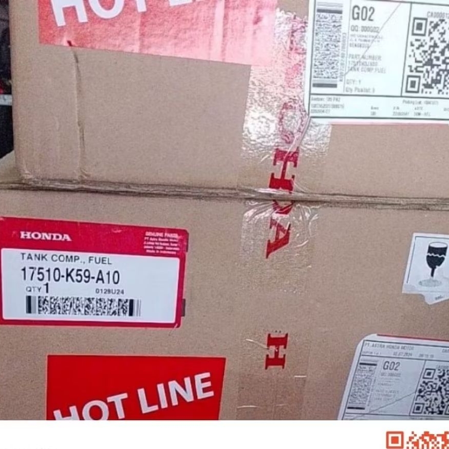 tank comp fuel 17510-k59-a10 tangki Vario 2017-2024 asli AHM