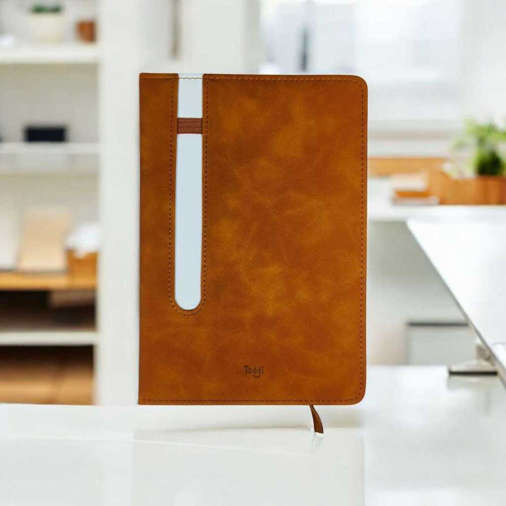 

Toddi Buku Jurnal Hardcover Notebook Diary 80 GSM 240 Halaman A5 - TD158