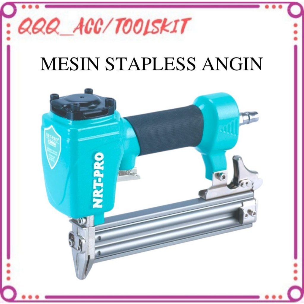 

NRT-PRO Mesin Staples Paku Angin F-30 Alat Tembak Paku Angin Mesin Air Nailer Gun Nail Staples Angin