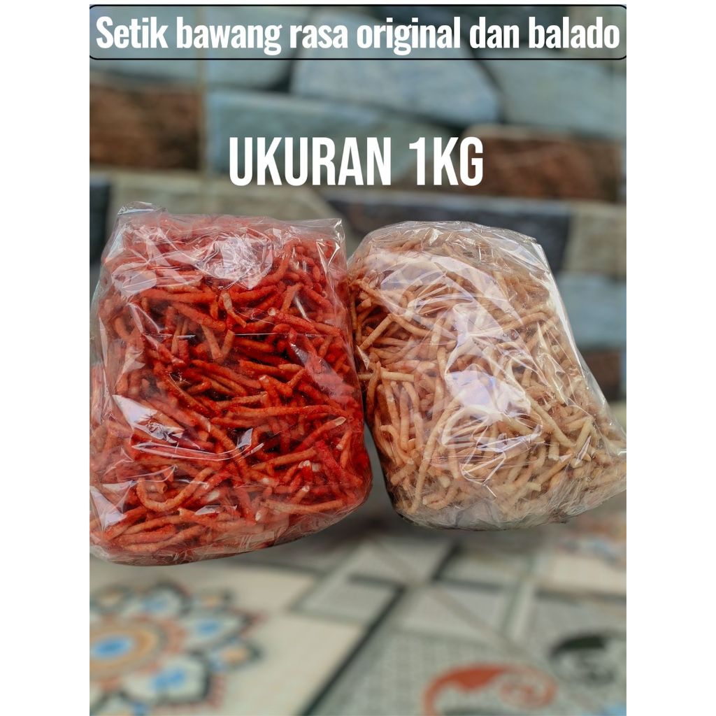 

COD stik bawang rasa balado dan original 1kg stik renyah bawang Murah