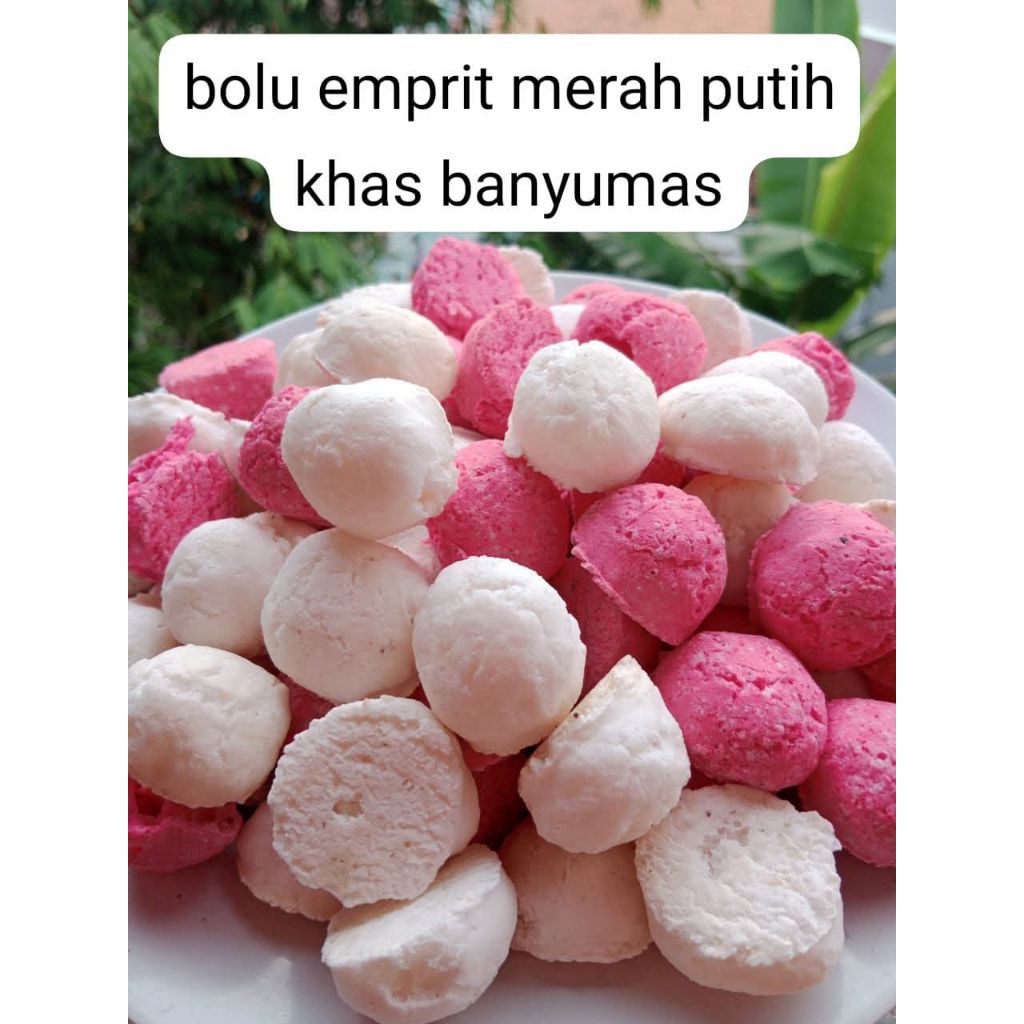 

bolu emprit / bolu jadul merah putih / bolu prit banyumas mini bal 500gr